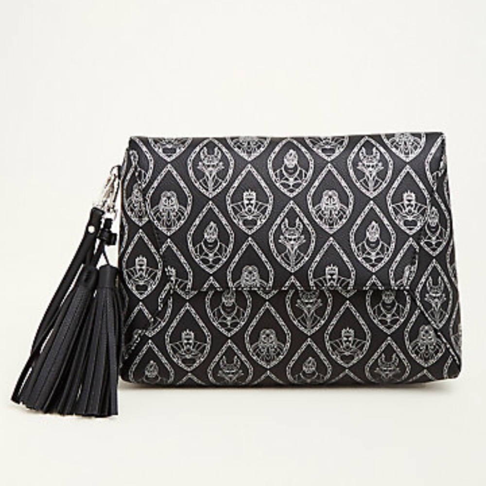 Torrid Disney Villan Lace Tassle Clutch